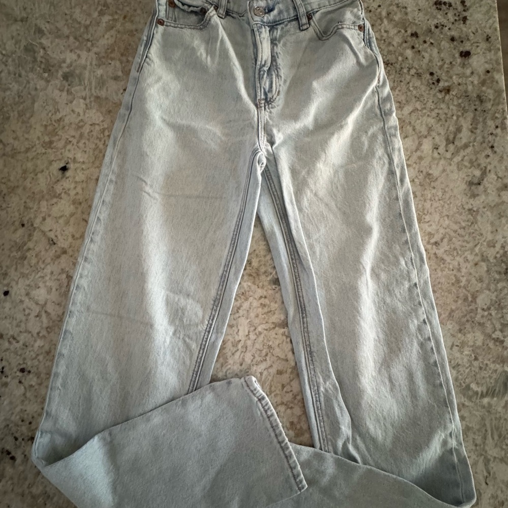 American Eagle Outfitters Light Wash Denim